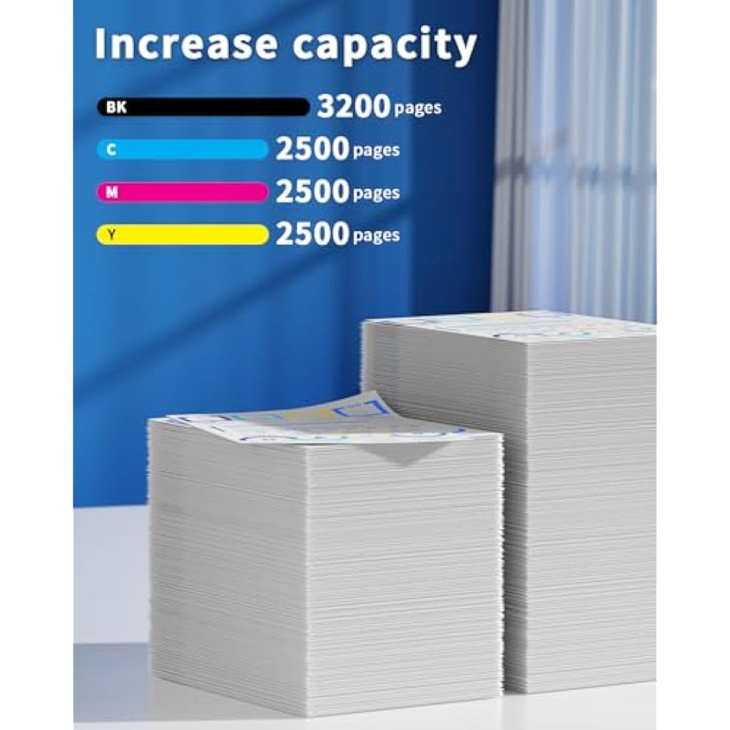Colorfly 203X CF540X Toner Cartridge 4-Pack for HP Color LaserJet Pro