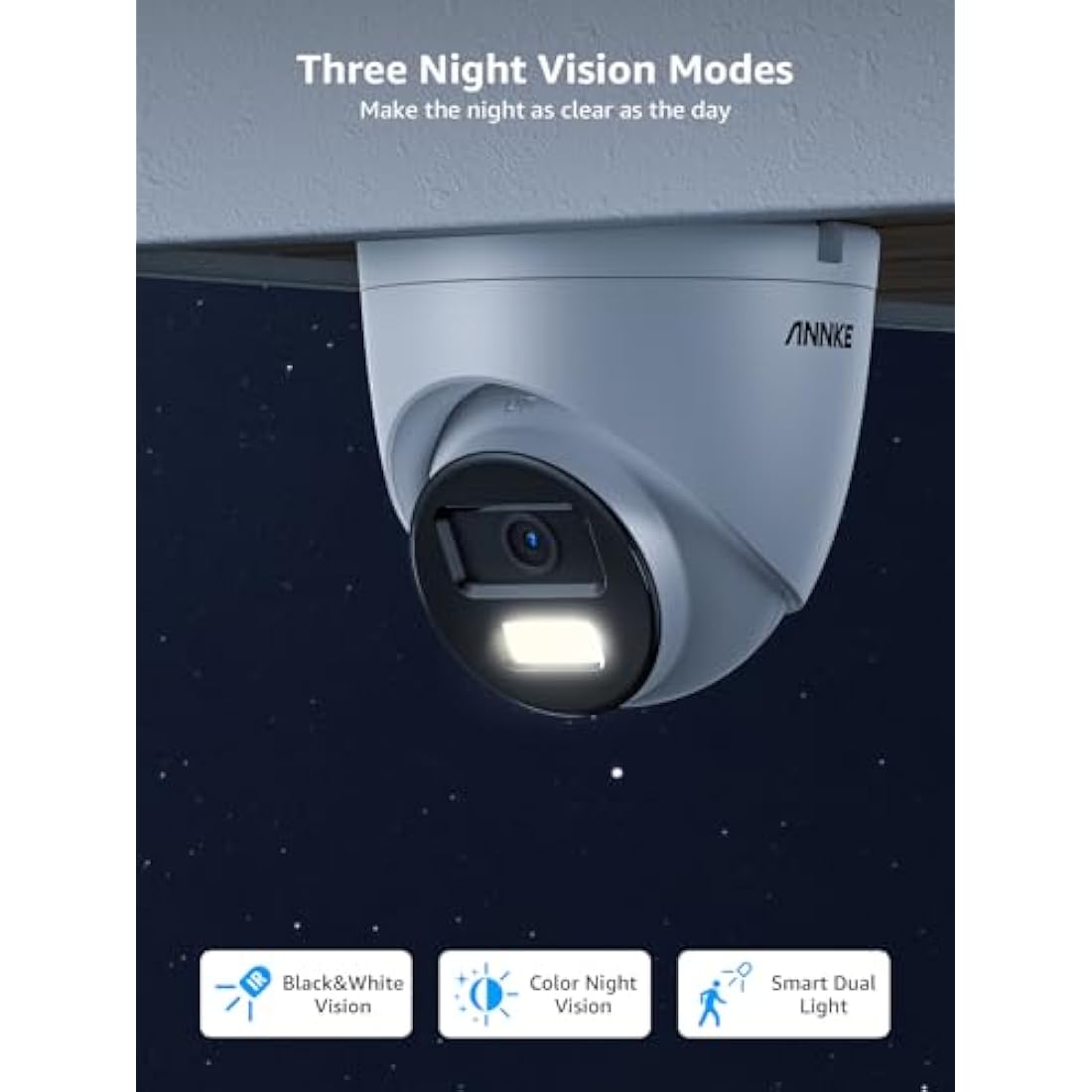 ANNKE 8MP 4K PoE Security Camera – Smart Human Detection & IP67 Outdoor