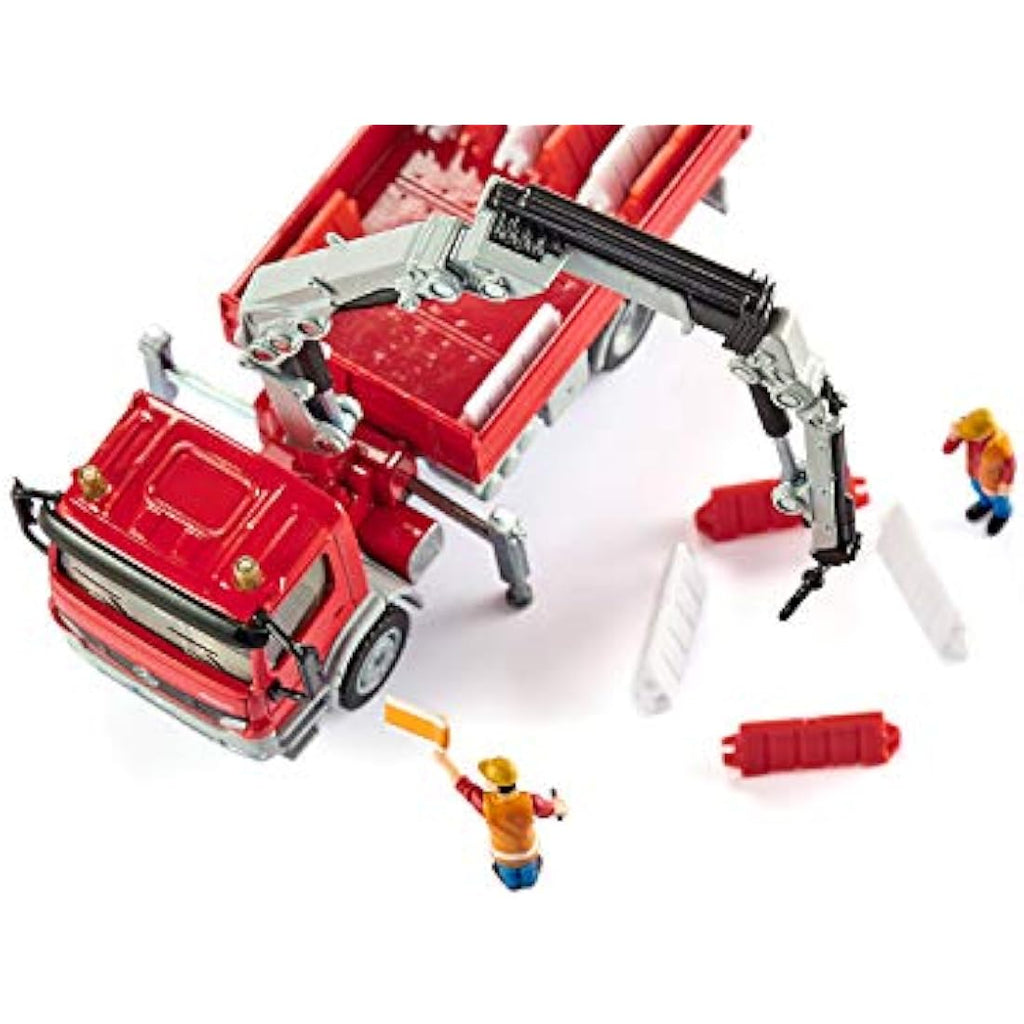 siku 3534 Mercedes-Benz Atego Lorry with Crane – 1:50 Diecast Model