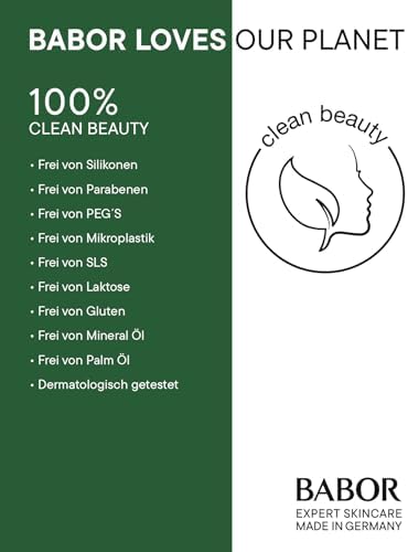 BABOR Instant Fresh & Smooth Eye Serum and Reusable Eye Pads - 15ml