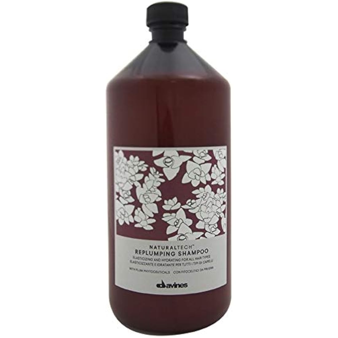Davines Replumping Shampoo | Volumizing & Plumping Hair Care – 1000 ml