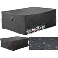 F&J Outdoors Large Garden Furniture Cover – Waterproof Heavy Duty Grey