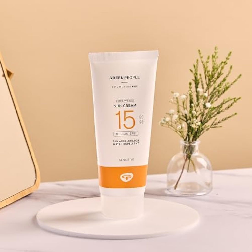 Green People Organic SPF15 Sun Cream & After Sun Set - 2x200ml