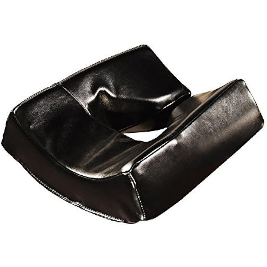 Master Massage Ergonomic Dream Face Cushion – Memory Foam, Black