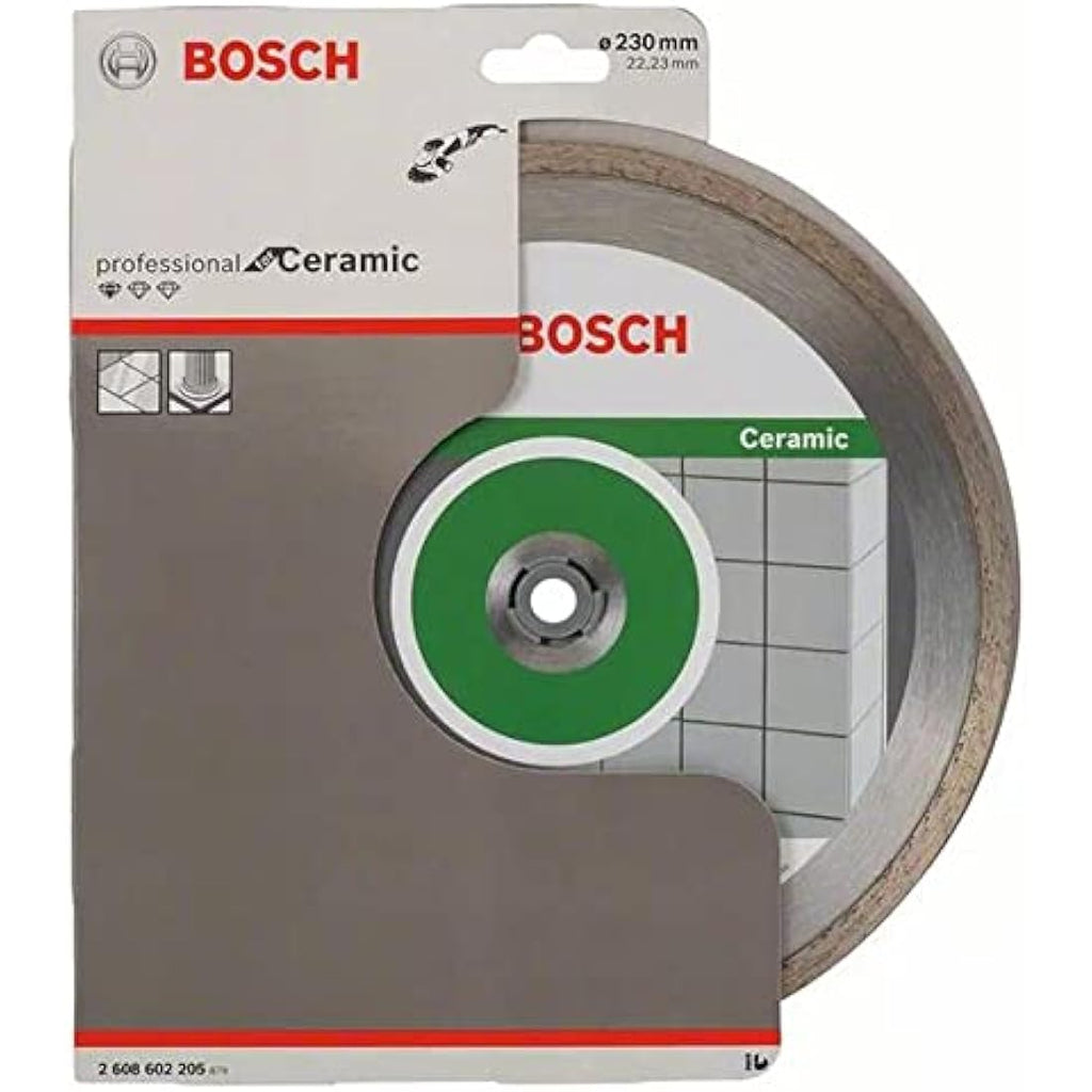 Bosch Professional Diamond Cutting Disc for Ceramic Tile – 230mm x 22.23mm