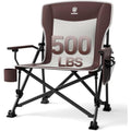 Ever Advanced Heavy Duty Camping Chair | Oversized 230kg Folding Seat