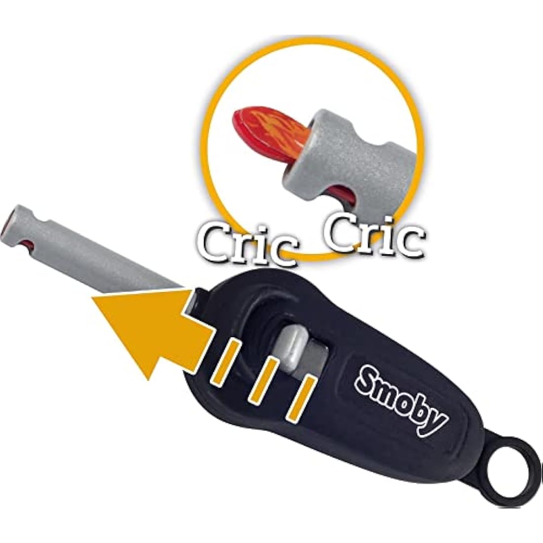 Smoby – Barbecue pour Enfant avec 18 Accessoires et Effet Flammes