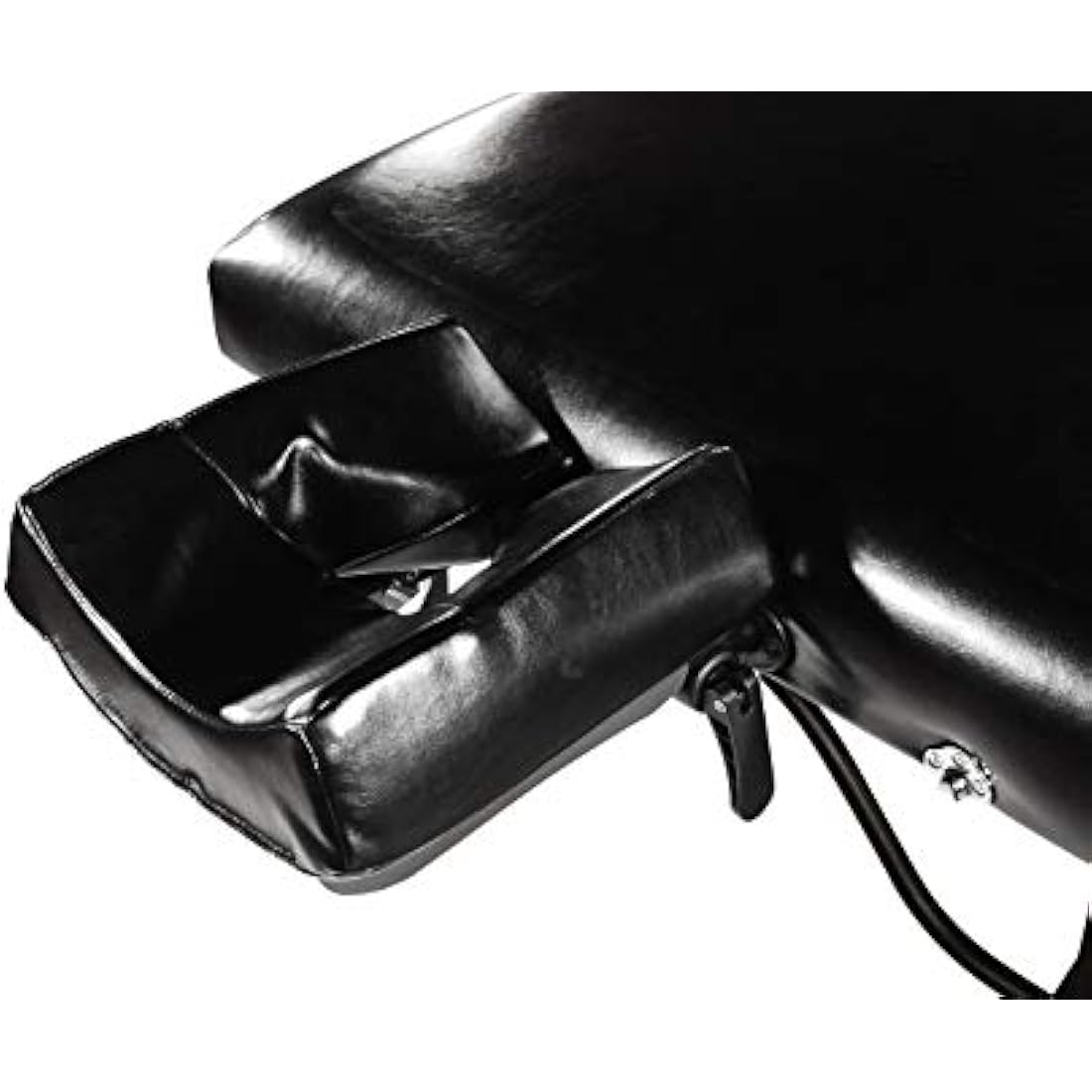 Master Massage Ergonomic Dream Face Cushion – Memory Foam, Black