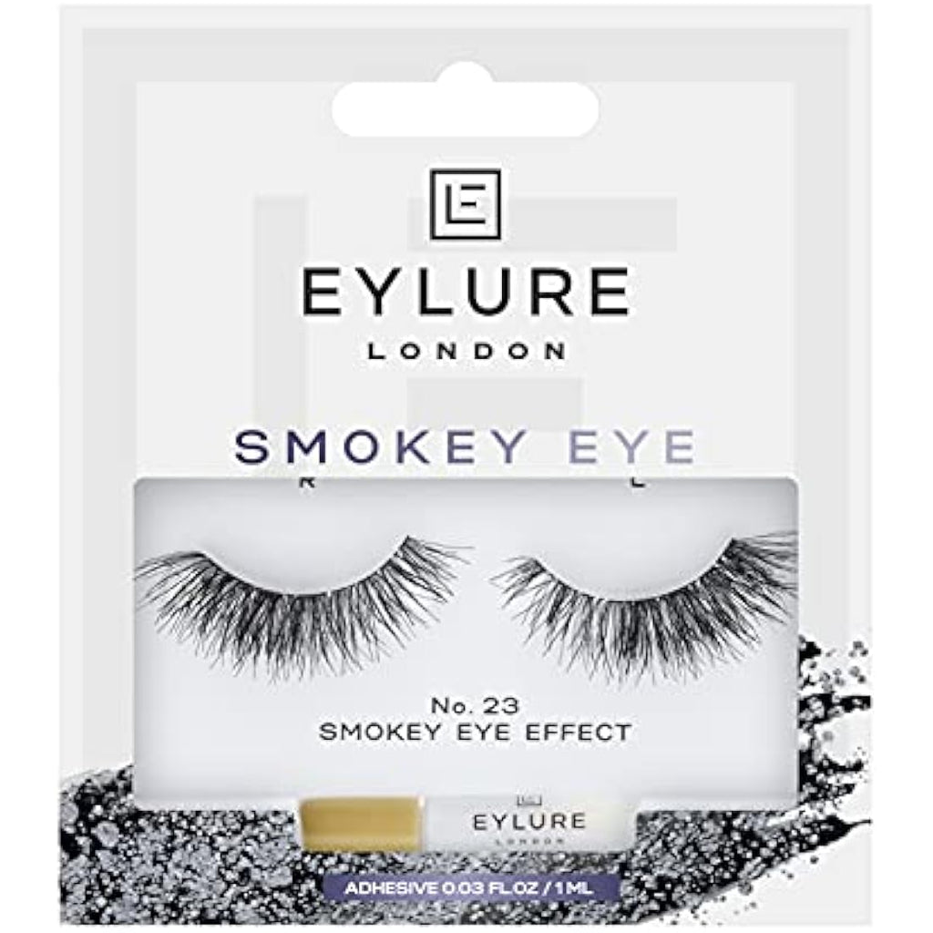 Eylure Smokey Eye No. 023 False Lashes – Black Synthetic Eye Makeup