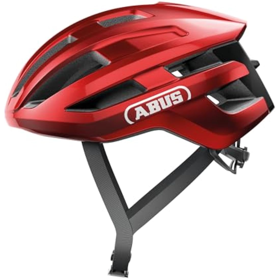 ABUS PowerDome Road Bike Helmet – Lightweight Aerodynamic Cycling Gear