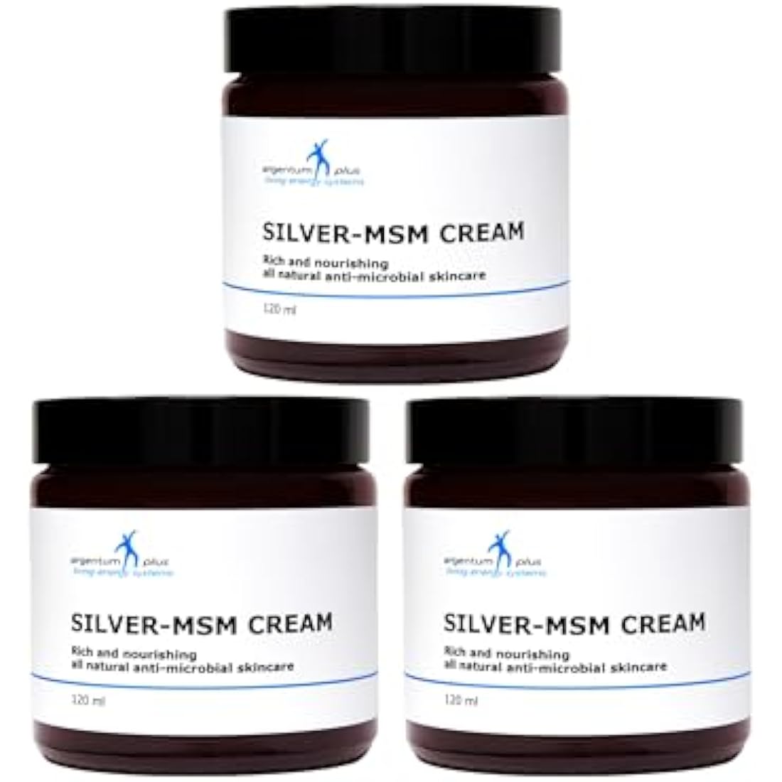 Silver-MSM Cream by Argentum Plus – Natural Anti-Microbial Skin Care