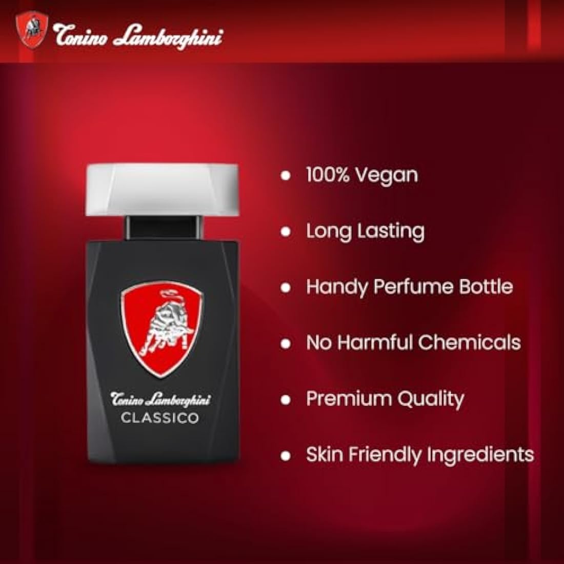 Lamborghini Eau De Toilette for Men – Luxury Fragrance, 125ml