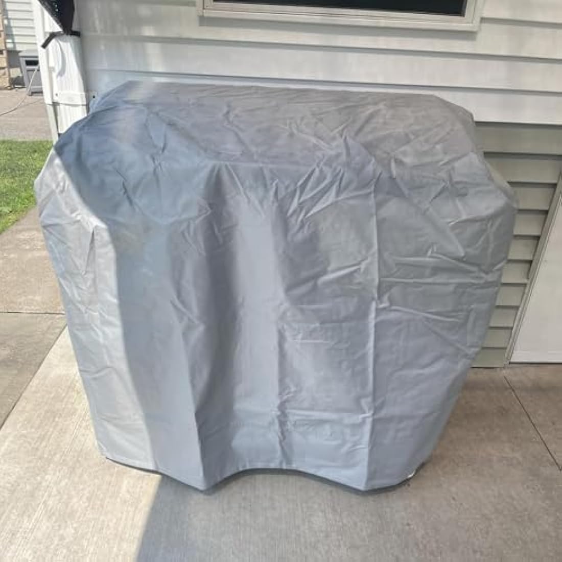 Turtle Life 46 Inch BBQ Grill Cover – Waterproof Heavy Duty Grey