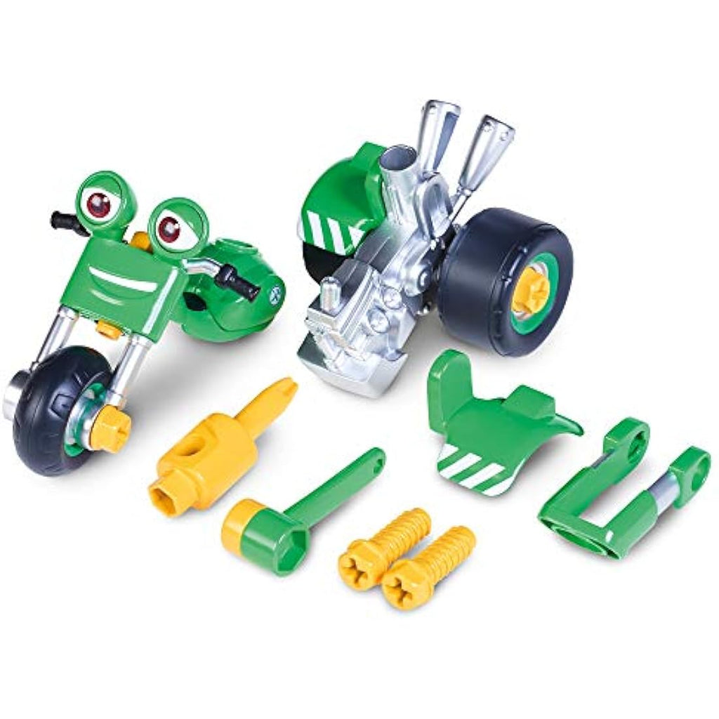 Ricky Zoom DJ Rumbler Take-Apart Motorbike Toy – 7-Inch Construction Set