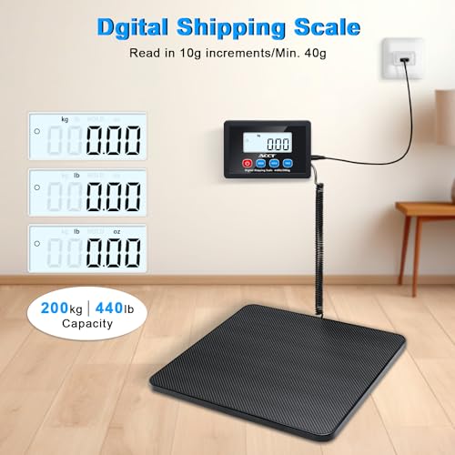 ACCT Digital Shipping Scale | 440lb Heavy Duty Postal Mail Scale