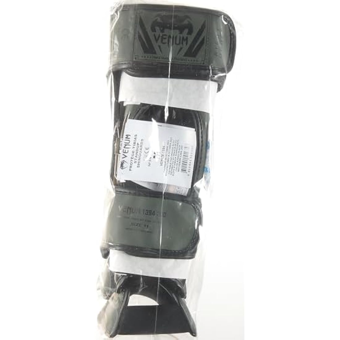 Venum Elite Shin Guards – Premium Faux Leather MMA & Muay Thai Gear