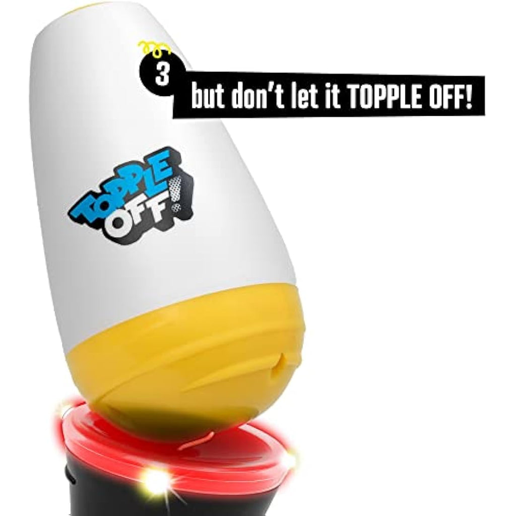 Ideal Topple Off Electronic Balancing Reaction Game - Ages 8 Plus