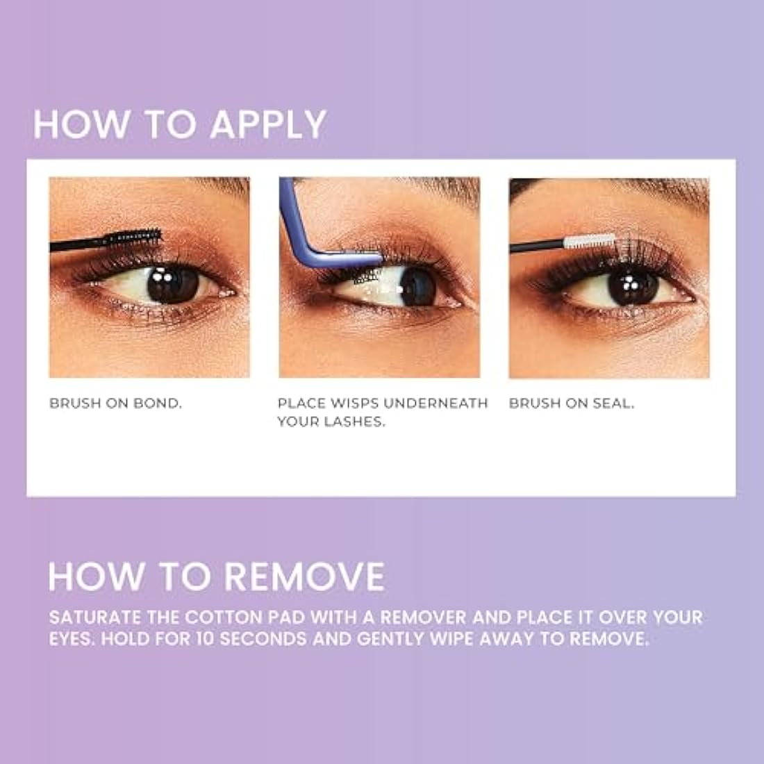 KISS Falscara Eyelash Remover – Gentle Rosewater Lash Cleanser