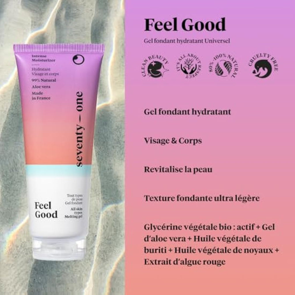 SeventyOne Percent Feel Good Aloe Vera Face & Body Moisturising Gel - 200ml