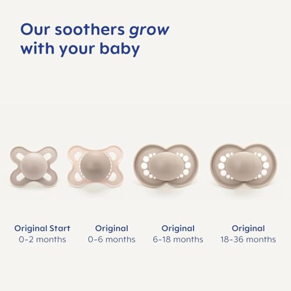 MAM Original Orthodontic Soothers | 6+ Months | Blue | 2 Pack