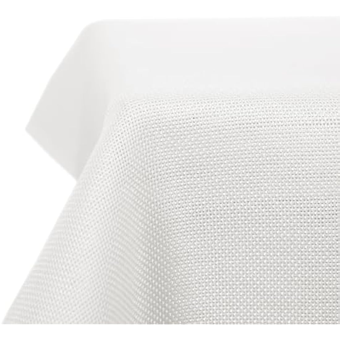 Deconovo Faux Linen Rectangle Tablecloth | Water Resistant – 52x90in