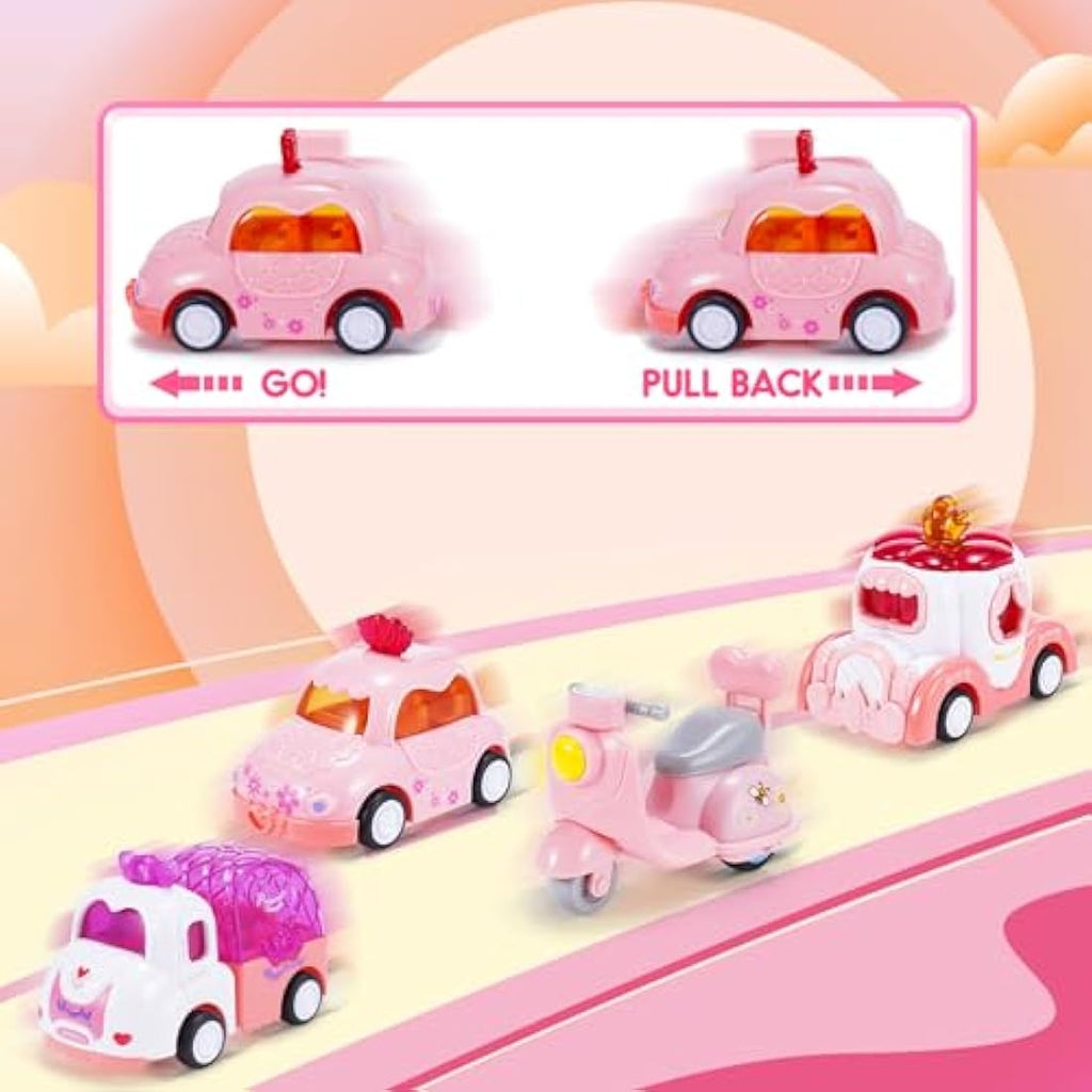 Jolof Store Unicorn 5-in-1 Toddler Toy Truck with Music and Lights