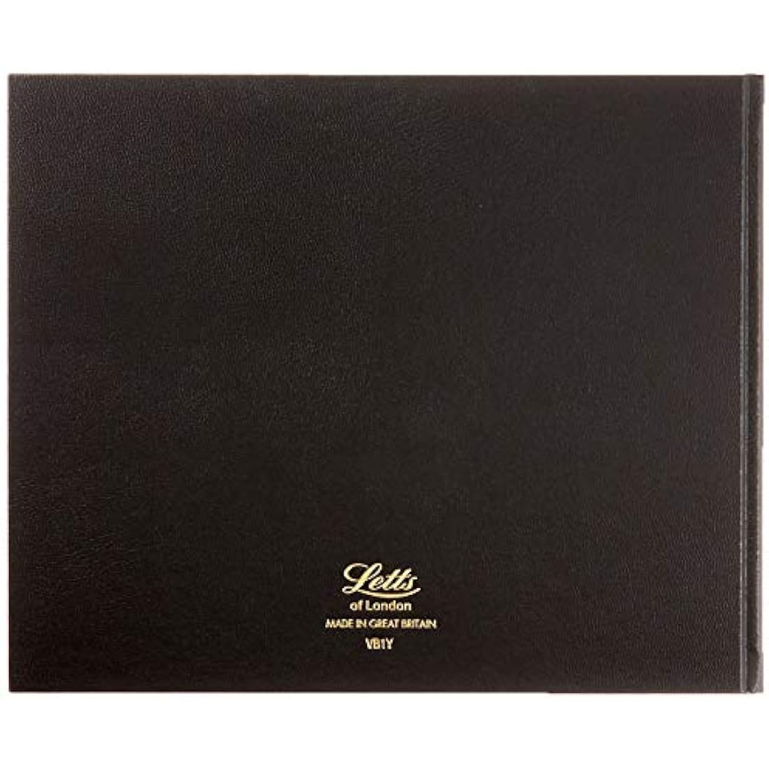Letts Company Visitors Book | Black Hardcover Guest Register Log Book