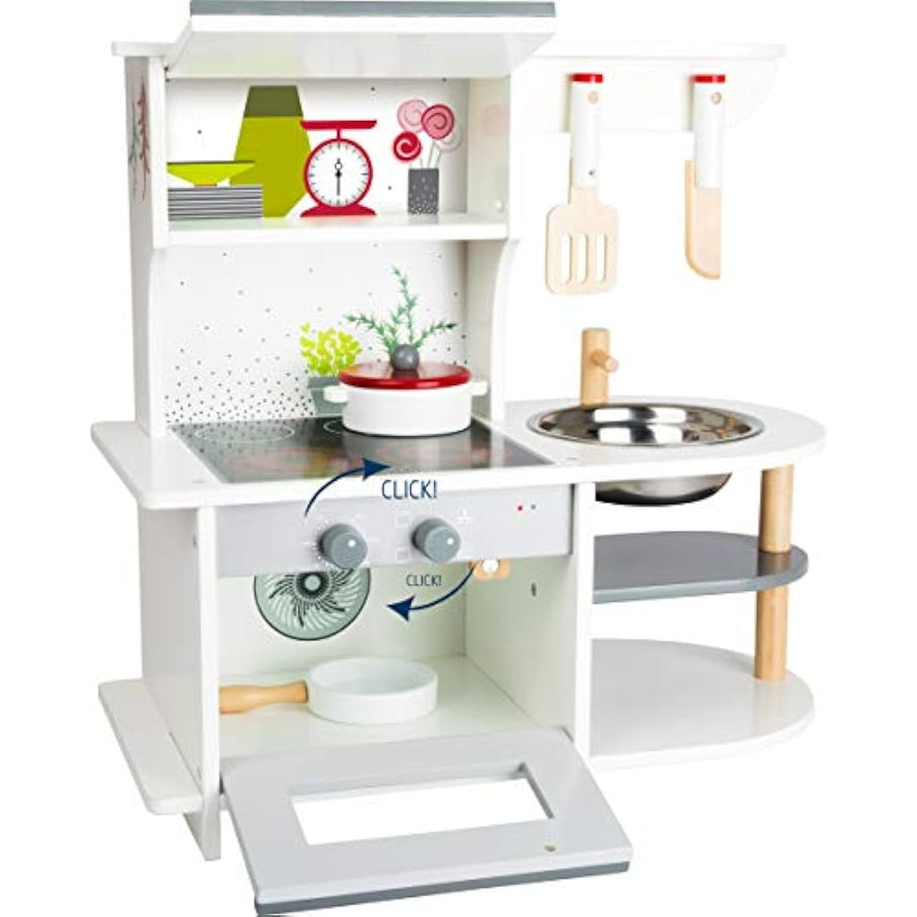 small foot Wooden Children's Kitchen with Oven and Accessories