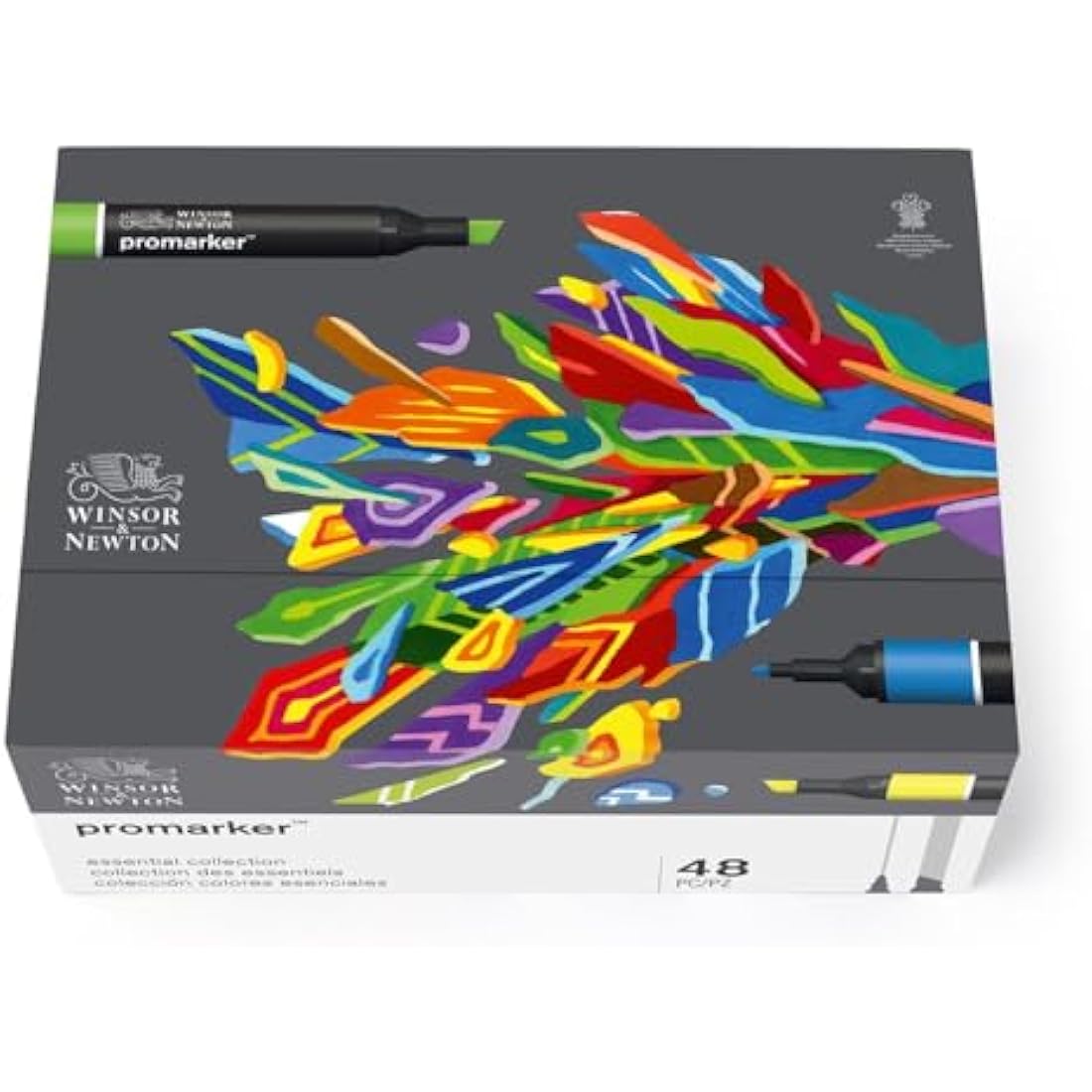 Winsor & Newton Promarker Set - 48 Alcohol Based Dual Tip Markers