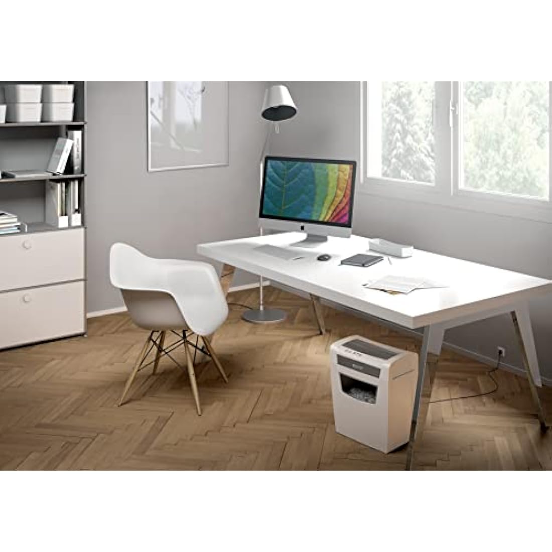 Leitz IQ Home Office Cross Cut Paper Shredder | 10-12 Sheets, 23L Bin