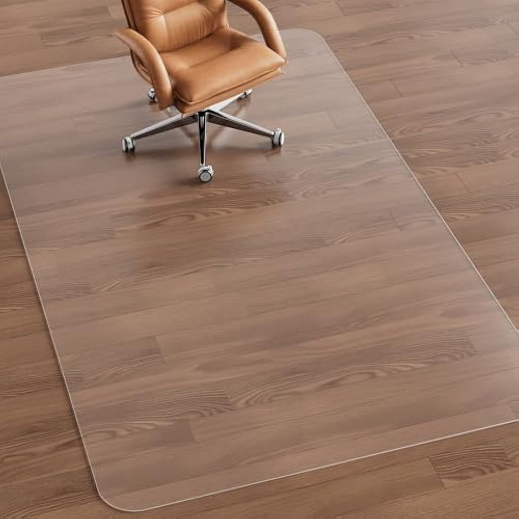 Clear Office Chair Mat for Hard Floors | 120x150cm PVC Protector