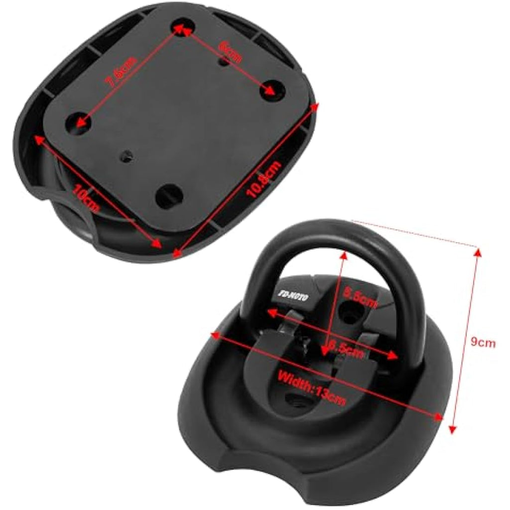 FD-MOTO Hardened Steel Ground Wall Anchor – Motorcycle Security Lock