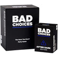 Bad Choices Adult Card Game & After Dark Edition Set - 400 Cards