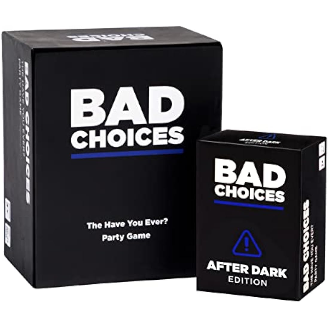 Bad Choices Adult Card Game & After Dark Edition Set - 400 Cards