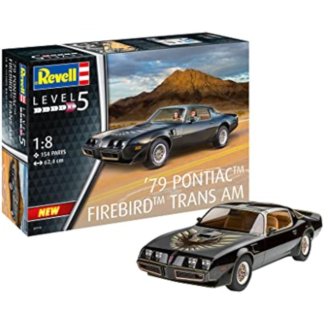 Revell 1:8 ’79 Pontiac Firebird Trans Am Plastic Model Kit