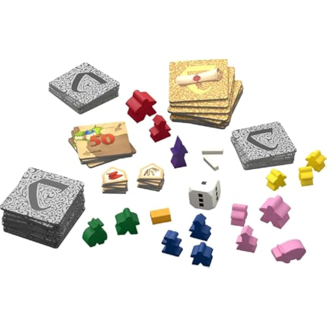 Z-Man Games Carcassonne Big Box 2022 - Strategy Board Game Starter Set