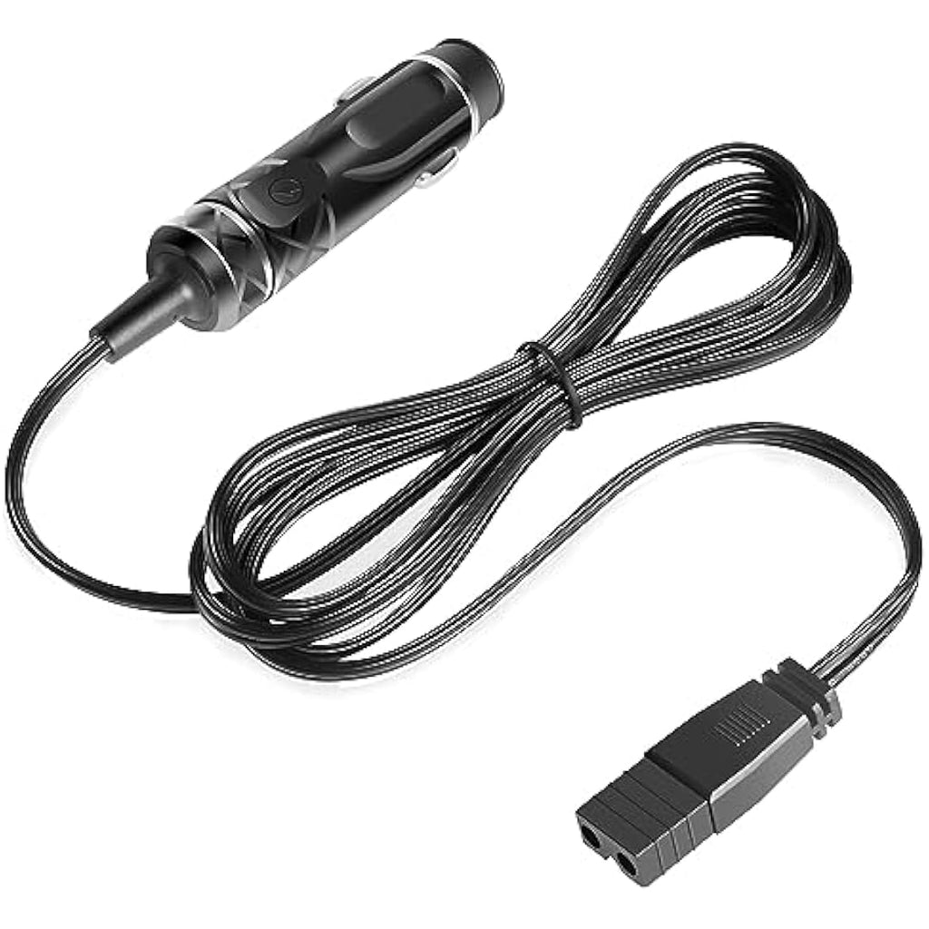 HKY 12V Mini Fridge Power Cable – 14AWG DC Car Cooler Charger Adapter