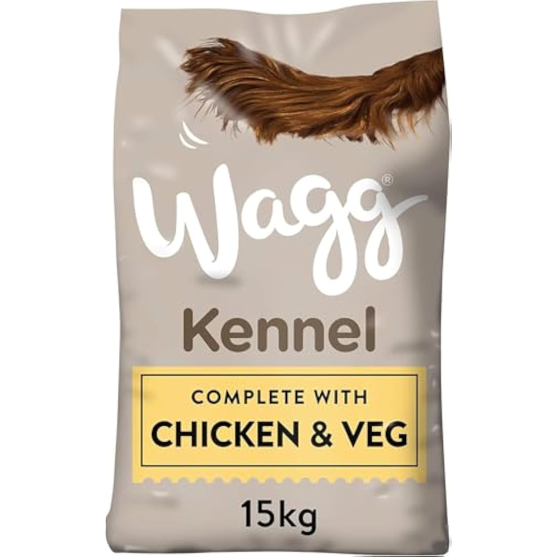 Wagg Kennel Chicken & Veg Dry Adult Dog Food - Meaty Kibble 15kg