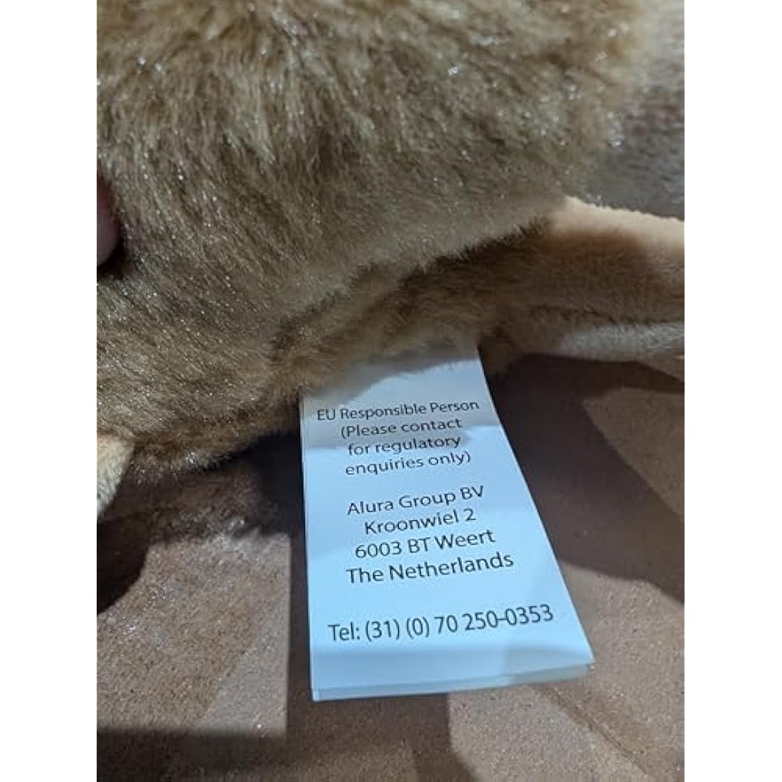 Zappi Co Bactrian Camel Plush Toy – 25cm Soft Stuffed Safari Animal