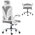 HOLLUDLE Ergonomic Mesh Office Chair – Foldable Backrest & Lumbar Support