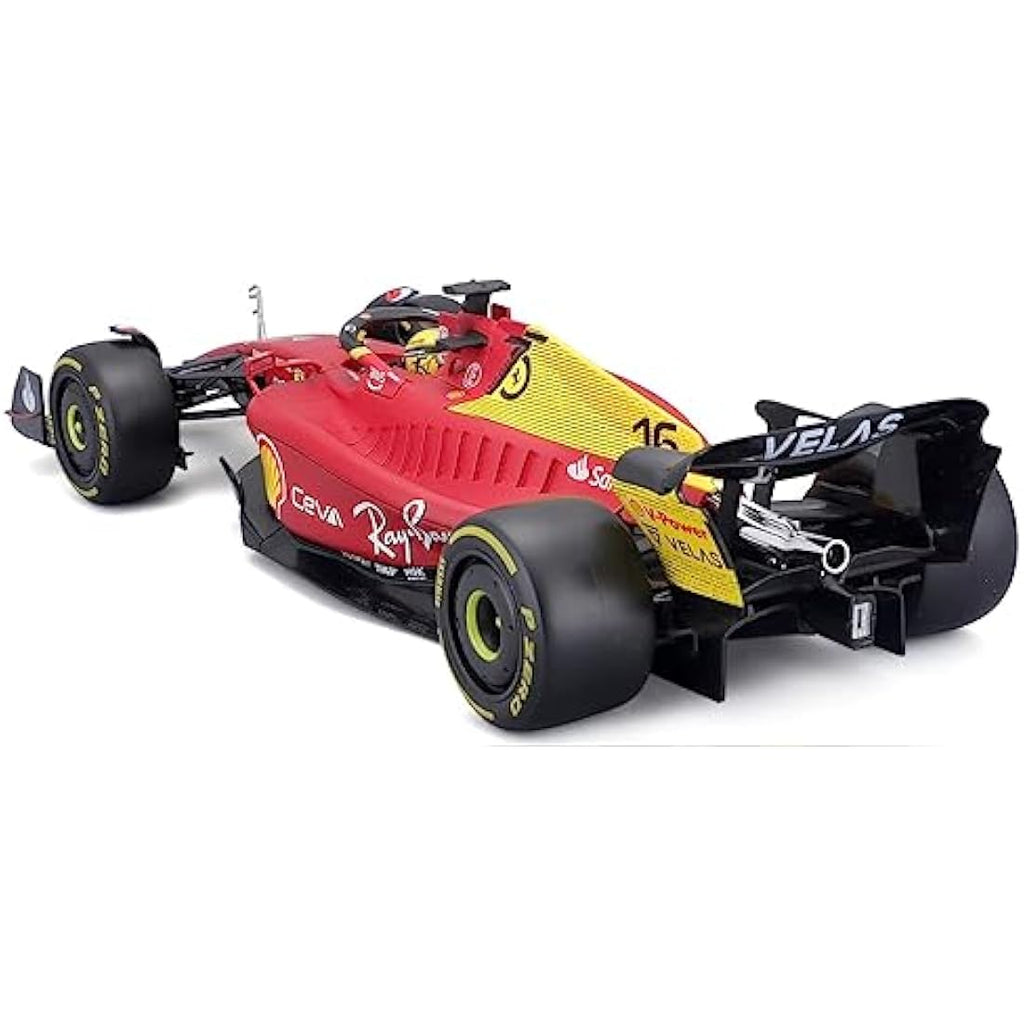 Bburago Ferrari F1-75 Italy Monza GP 2022 Diecast Model - 1/18 Scale