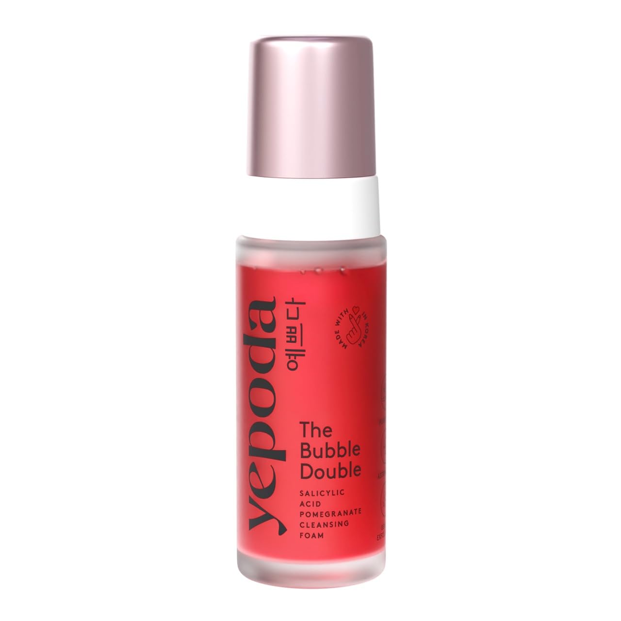 Yepoda The Bubble Double | Exfoliating Korean Face Cleanser with Salicylic Acid