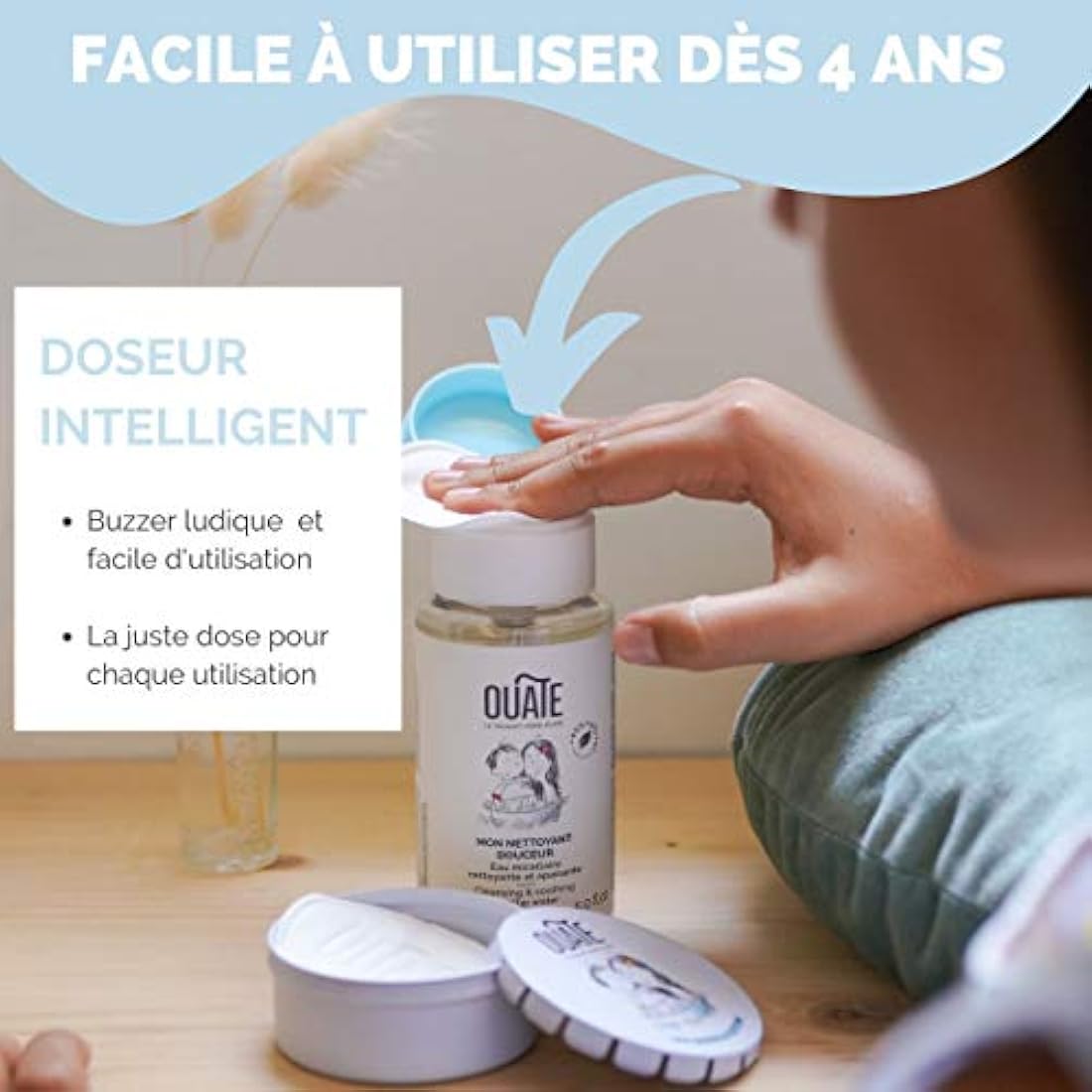 OUATE – Coffret Découverte Soin Visage Enfant 4-6 Ans – Vegan