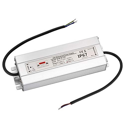 CPROSP 150W LED Transformer 12V | IP67 Waterproof AC to DC Driver
