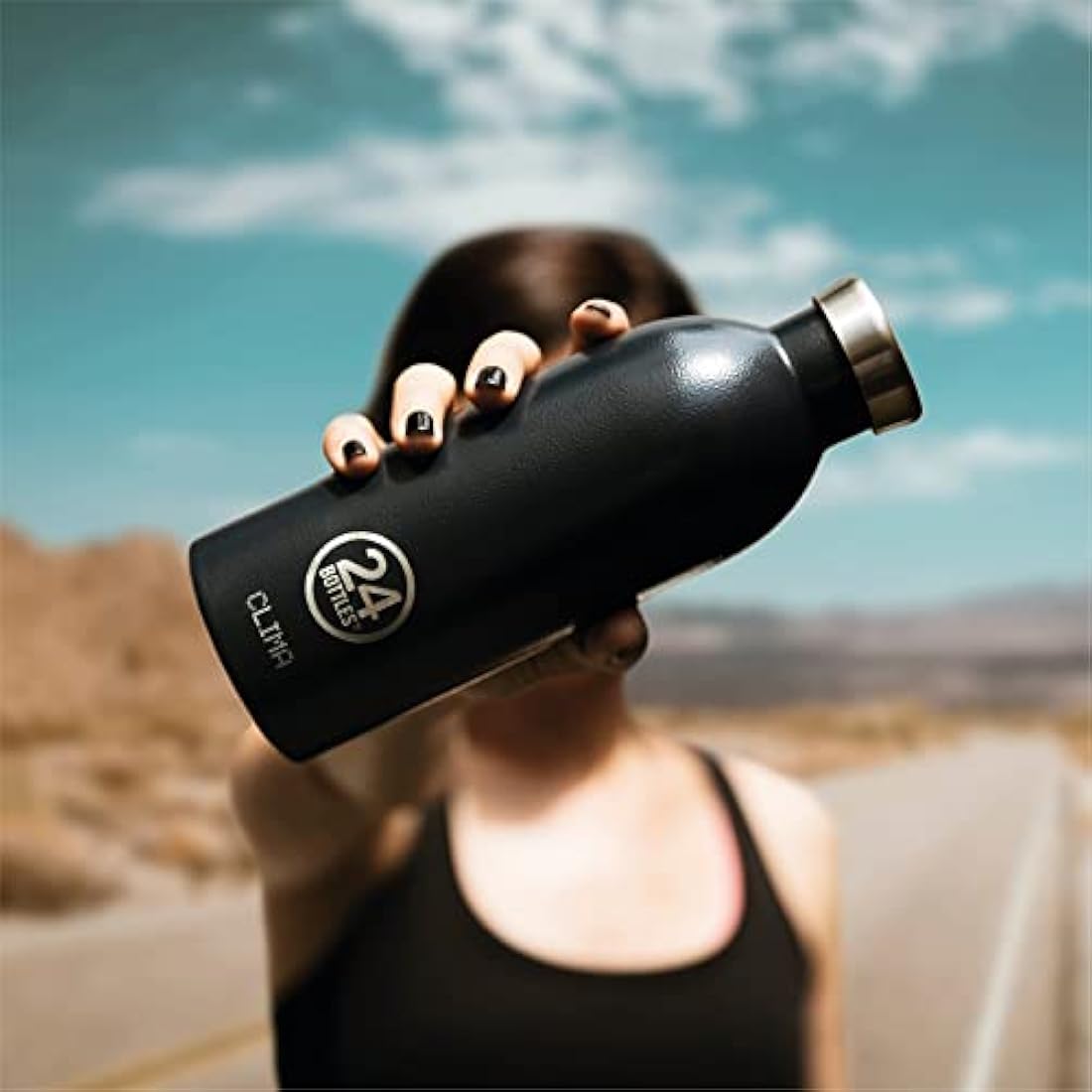 24BOTTLES Clima Bottle – 850ml Insulated Stainless Steel Water Bottle