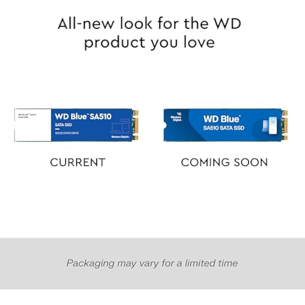 WD Blue SA510 250GB M.2 SATA SSD – Internal Solid State Drive