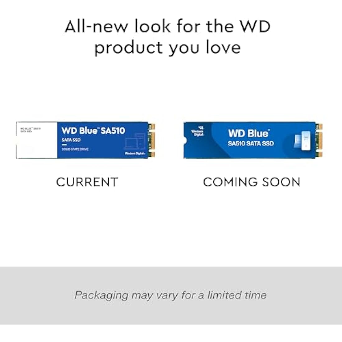 WD Blue SA510 250GB M.2 SATA SSD – Internal Solid State Drive