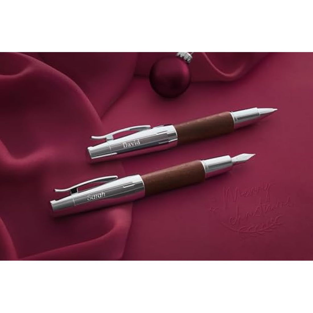 E-Motion Rollerball Pen – Dark Brown Stained Pear Wood – Jolof Store