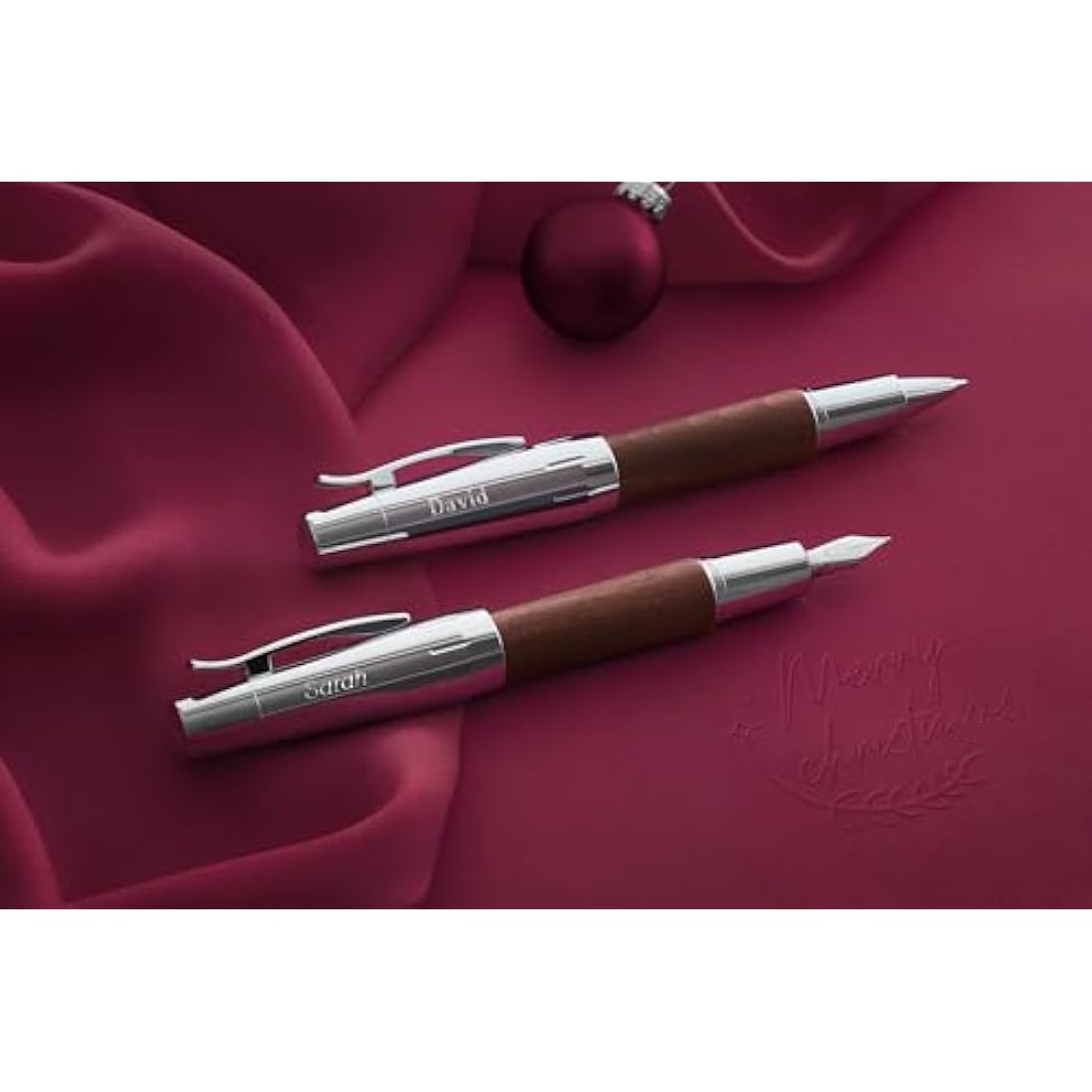 E-Motion Rollerball Pen – Dark Brown Stained Pear Wood – Jolof Store