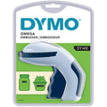 Dymo Omega Home Embossing Label Maker – Manual Labeler, Grey/Navy